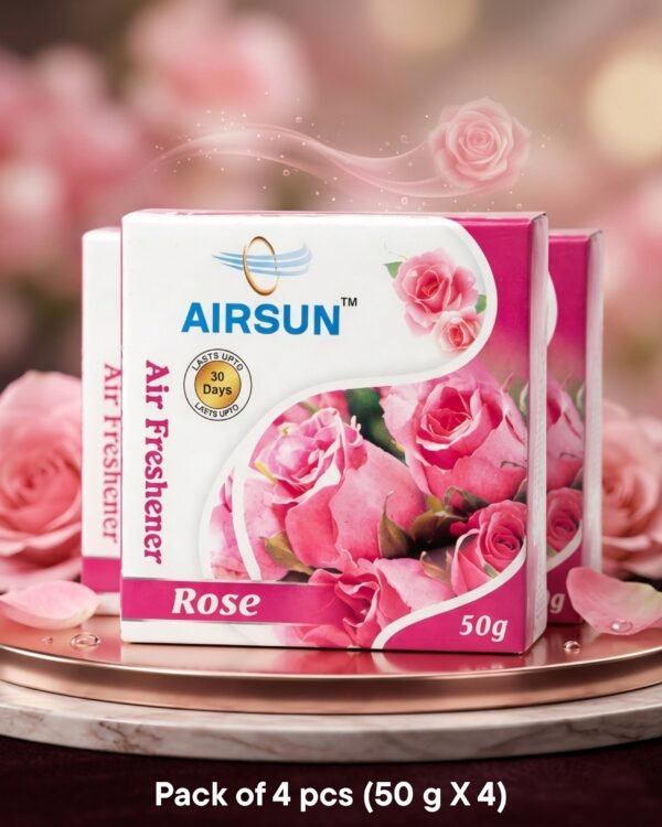 Airsun Rose Airfreshener (Pack of 4)