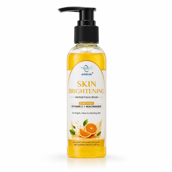 AIRSUN Skin Brightening Herbal Face Wash 200ml | Vitamin C + Niacinamide