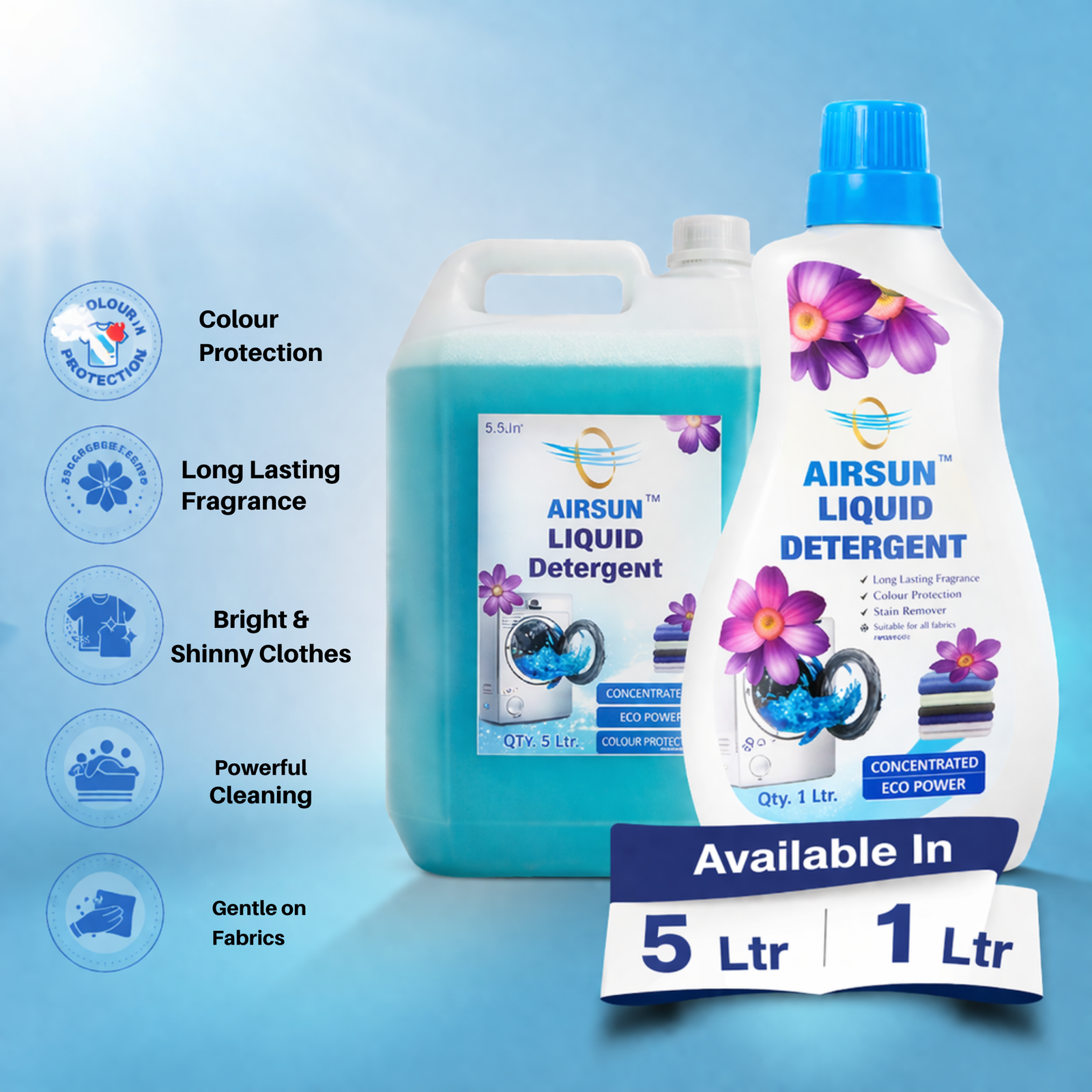 Airsun Liquid Detergent (5 Ltr.) - Image 2