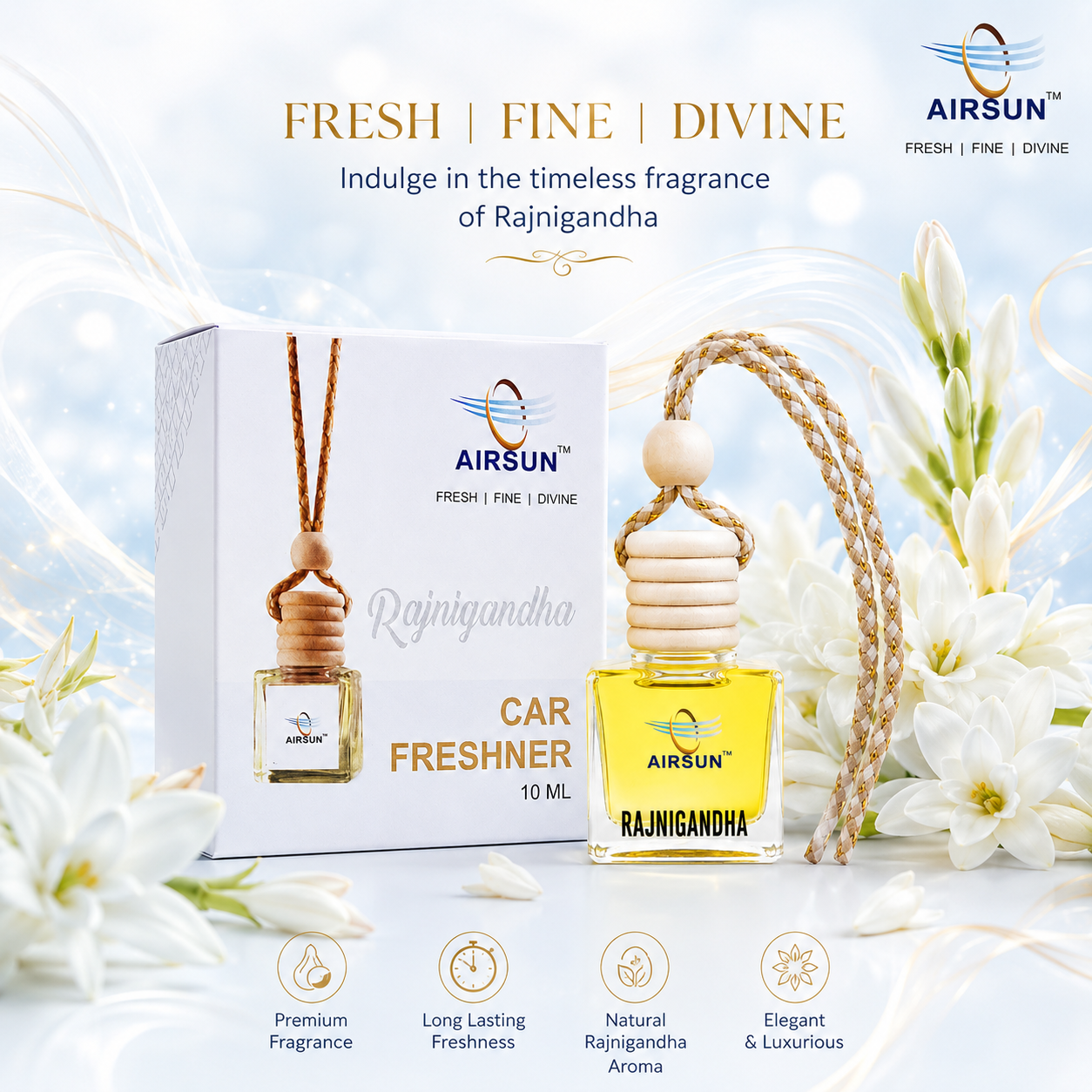 How to use hanging car perfume