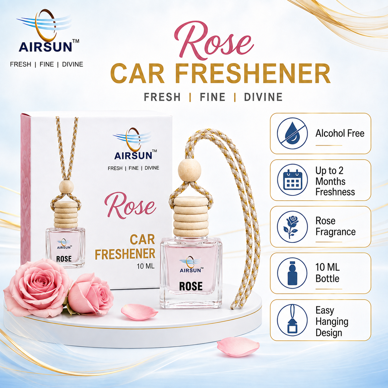 Hanging car perfume versus spray and gel