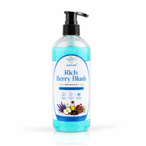 AIRSUN Rich Berry Blush Herbal Body Wash – Apple Seed, Lavender & Mulberry | 500ml