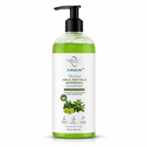 AIRSUN Amla Reetha Bhringraj Herbal Shampoo – 500ml
