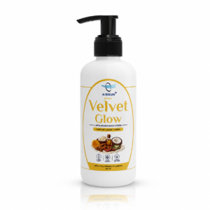 AIRSUN Velvet Glow Body Lotion – Calendula, Jojoba & Rosehip | 300ml