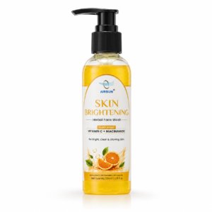 AIRSUN Skin Brightening Herbal Face Wash – Vitamin C + Niacinamide | 200ml