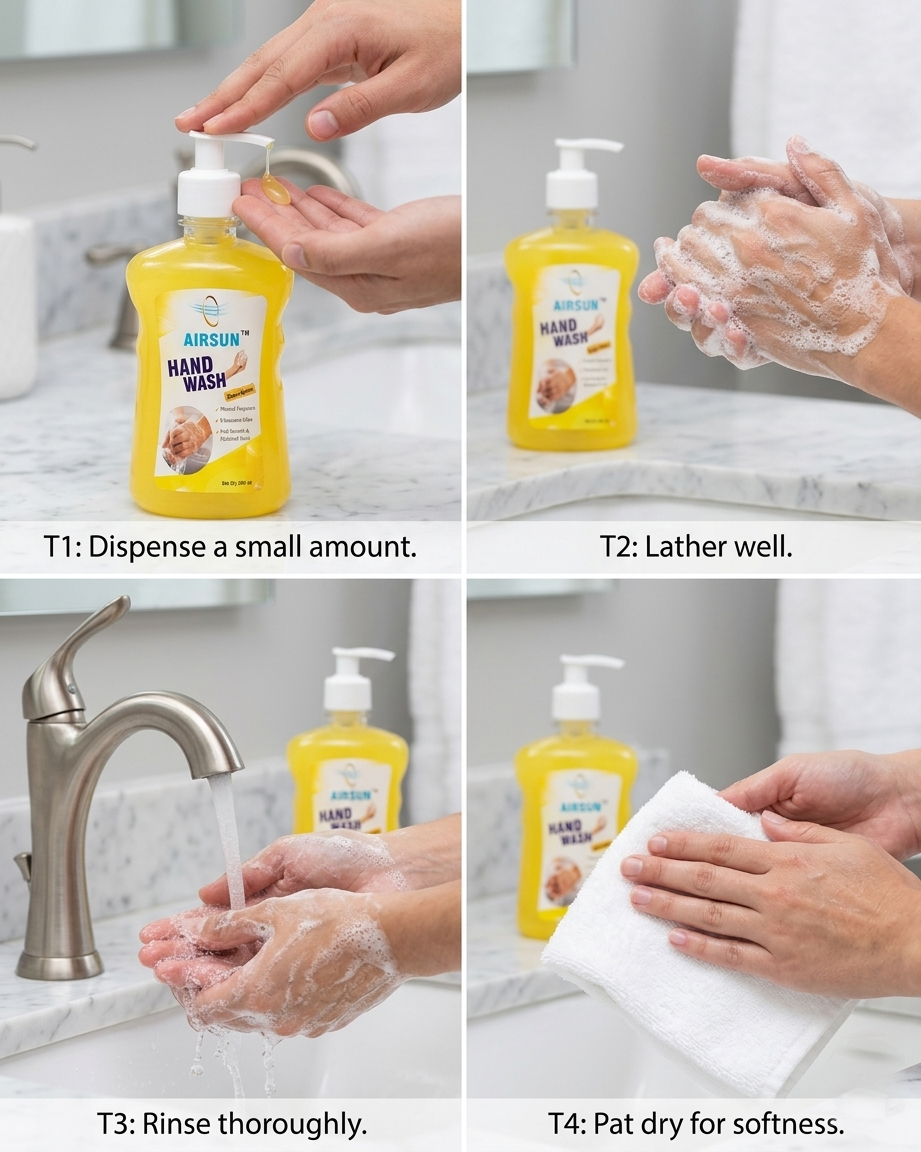 Airsun Liquid Hand Wash (1 Ltr.) - Image 2