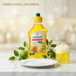 Airsun Green Lime Dishwash Gel (250 ML)