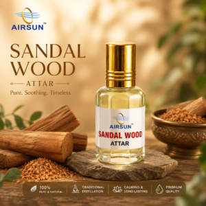 Airsun Sandal Wood Attar | Premium Woody Fragrance